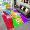 3D Happy Rocky And Foxy And Boxy Lankybox Area Rug Carpet Rug for Home Living Room 13 - LankyBox UK Store