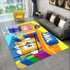 3D Happy Rocky And Foxy And Boxy Lankybox Area Rug Carpet Rug for Home Living Room 17 - LankyBox UK Store
