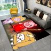 3D Happy Rocky And Foxy And Boxy Lankybox Area Rug Carpet Rug for Home Living Room 22 - LankyBox UK Store