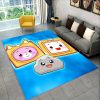 3D Happy Rocky And Foxy And Boxy Lankybox Area Rug Carpet Rug for Home Living Room 23 - LankyBox UK Store