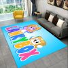 3D Happy Rocky And Foxy And Boxy Lankybox Area Rug Carpet Rug for Home Living Room 24 - LankyBox UK Store