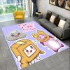 3D Happy Rocky And Foxy And Boxy Lankybox Area Rug Carpet Rug for Home Living Room 26 - LankyBox UK Store