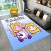 3D Happy Rocky And Foxy And Boxy Lankybox Area Rug Carpet Rug for Home Living Room 8 - LankyBox UK Store