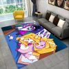 3D Happy Rocky And Foxy And Boxy Lankybox Area Rug Carpet Rug for Home Living Room 9 - LankyBox UK Store