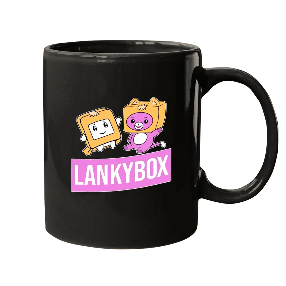 Lankybox Baby Foxy Loves Donuts Mug