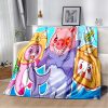 Happy Rocky And Foxy And Boxy Lankybox Soft Plush Blanket Flannel Blanket Throw Blanket for Living 13 - LankyBox UK Store