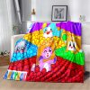 Happy Rocky And Foxy And Boxy Lankybox Soft Plush Blanket Flannel Blanket Throw Blanket for Living 14 - LankyBox UK Store