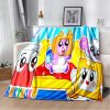 Happy Rocky And Foxy And Boxy Lankybox Soft Plush Blanket Flannel Blanket Throw Blanket for Living 16 - LankyBox UK Store