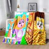 Happy Rocky And Foxy And Boxy Lankybox Soft Plush Blanket Flannel Blanket Throw Blanket for Living 17 - LankyBox UK Store