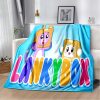 Happy Rocky And Foxy And Boxy Lankybox Soft Plush Blanket Flannel Blanket Throw Blanket for Living 26 - LankyBox UK Store