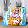 Happy Rocky And Foxy And Boxy Lankybox Soft Plush Blanket Flannel Blanket Throw Blanket for Living 6 - LankyBox UK Store