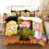 Lankybox Foxy Boxy Bedding Sets Single Twin Full Queen King Size Bed Linen Kids Girls Bedroom 6 - LankyBox UK Store